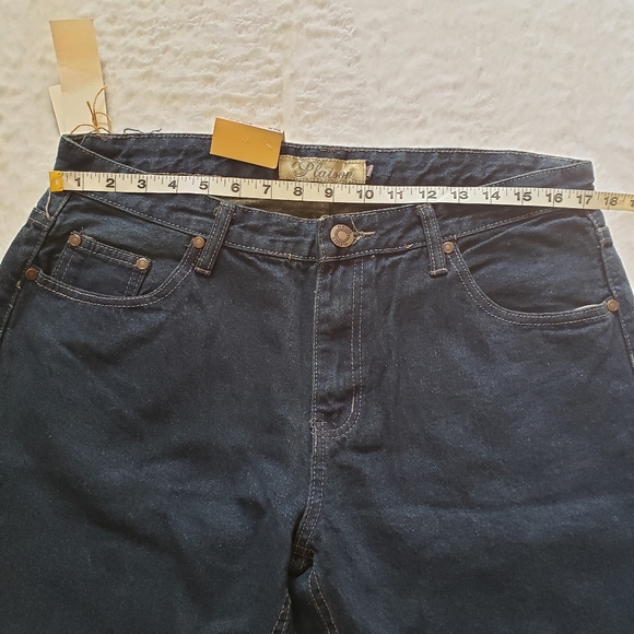 Platoon size 34/32 dark wash straight leg mens jeans New with tags - Picture 14 of 15